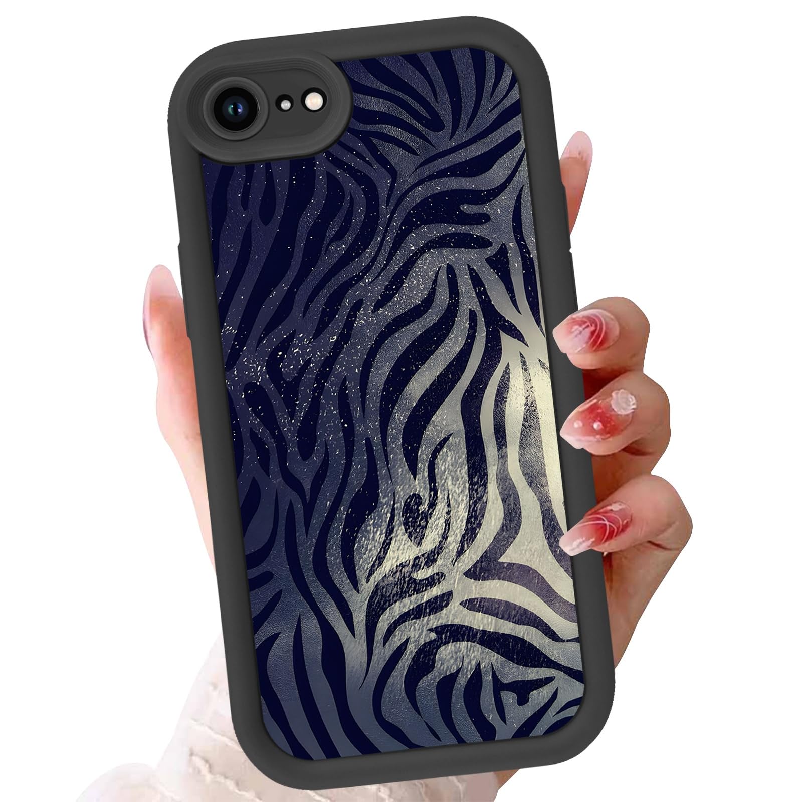 Amazon.com: Cute Stripes Zebra Phone Case for iPhone 8 iPhone 7